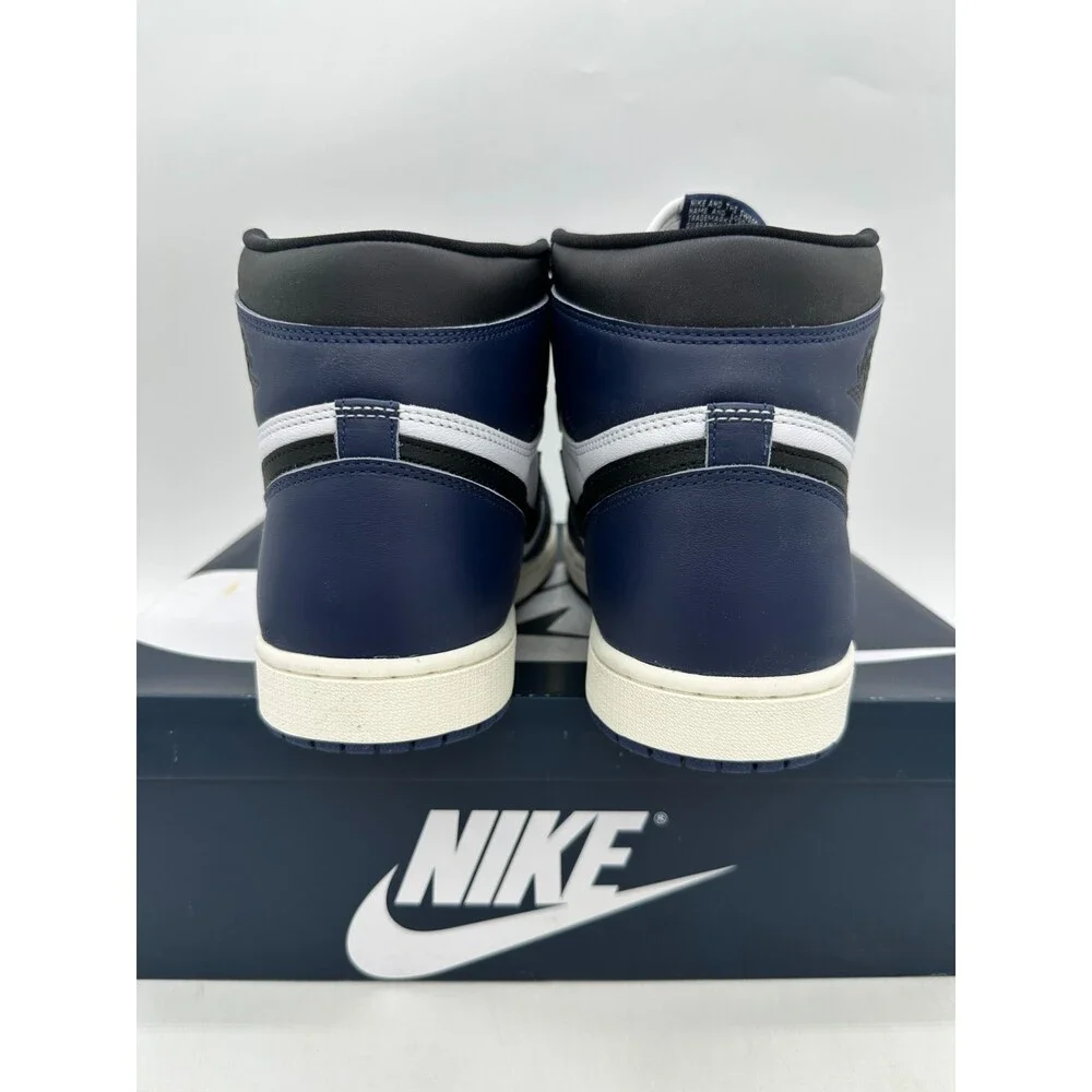 Air Jordan 1 High Retro Men's Size 13 Blue White Athletic Shoes DZ5485 401